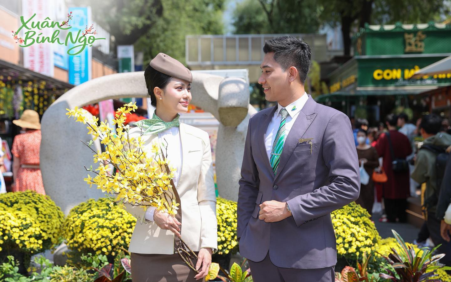 Bamboo Airways gom sắc xu&acirc;n phủ khắp ba miền