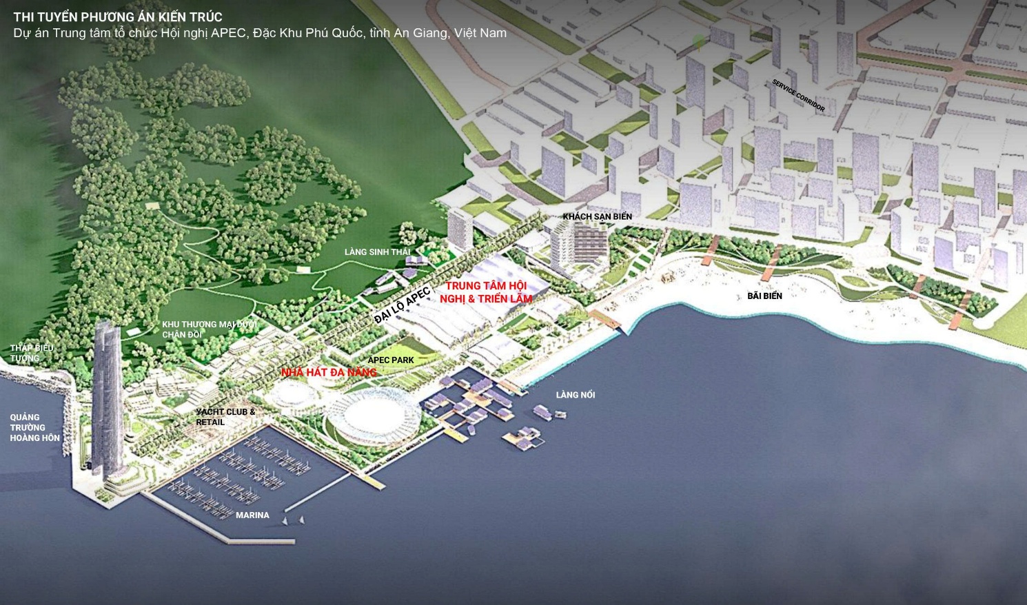 Thi tuyển phương &aacute;n kiến tr&uacute;c dự &aacute;n Trung t&acirc;m tổ chức Hội nghị APEC, đặc khu Ph&uacute; Quốc- Ảnh 1.