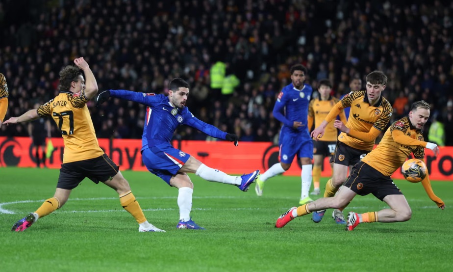 Pedro Neto lập hat-trick, Chelsea v&ugrave;i dập Hull City tại FA Cup- Ảnh 1.