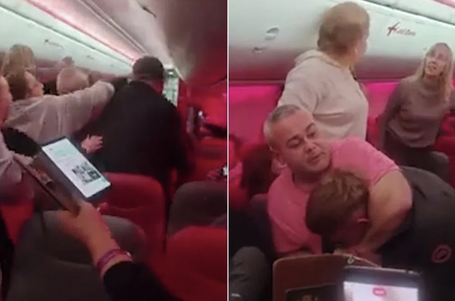 Anh: M&aacute;y bay phải hạ c&aacute;nh khẩn v&igrave; h&agrave;nh kh&aacute;ch c&atilde;i v&atilde;, ẩu đả- Ảnh 1.