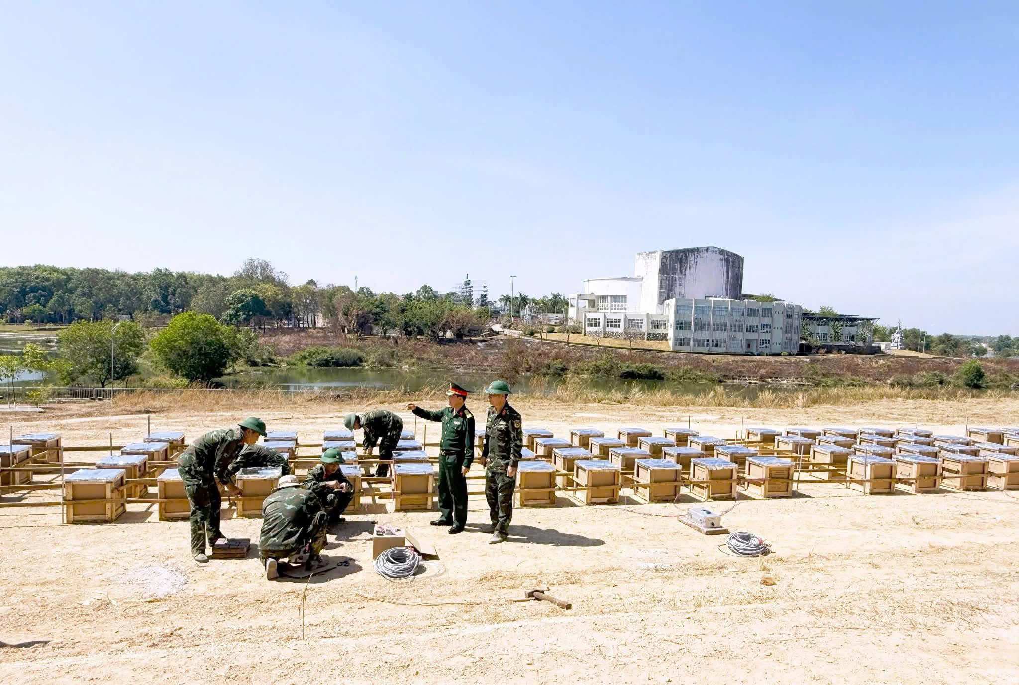 Trận địa ph&aacute;o hoa c&aacute;c tỉnh ph&iacute;a Nam sẵn s&agrave;ng khai hỏa ch&agrave;o năm mới B&iacute;nh Ngọ 2026- Ảnh 13.