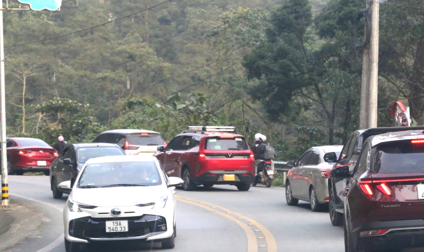 Tam Đảo h&uacute;t kh&aacute;ch ng&agrave;y đầu năm mới B&iacute;nh Ngọ 2026- Ảnh 2.