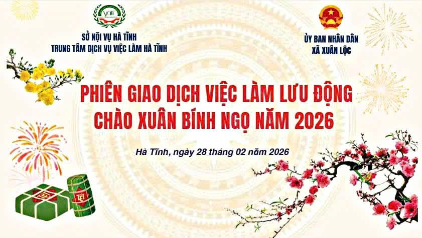 H&agrave; Tĩnh: B&ugrave; đắp thiếu hụt lao động nhờ c&aacute;c phi&ecirc;n giao dịch việc l&agrave;m lưu động- Ảnh 1.