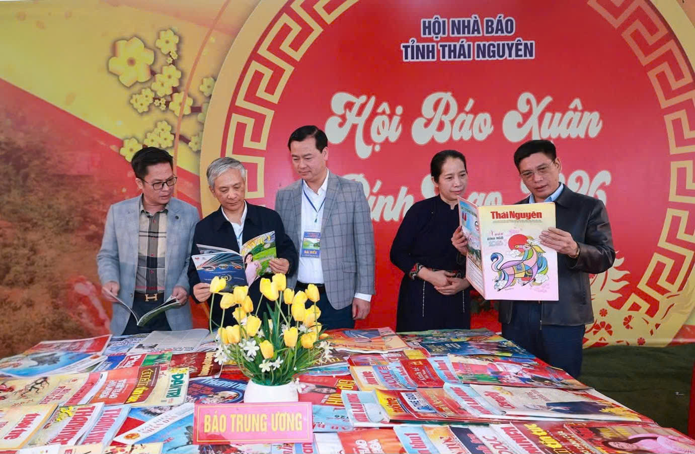 Khai mạc Hội B&aacute;o Xu&acirc;n Ph&uacute; Thọ, Th&aacute;i Nguy&ecirc;n- Ảnh 4.