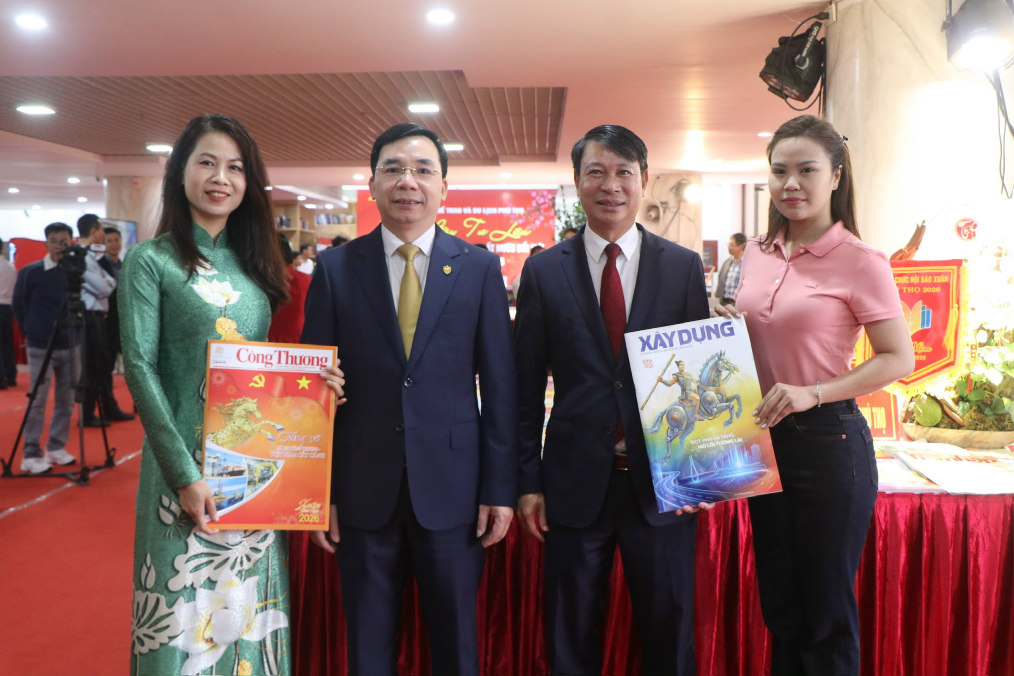 Khai mạc Hội B&aacute;o Xu&acirc;n Ph&uacute; Thọ, Th&aacute;i Nguy&ecirc;n- Ảnh 3.