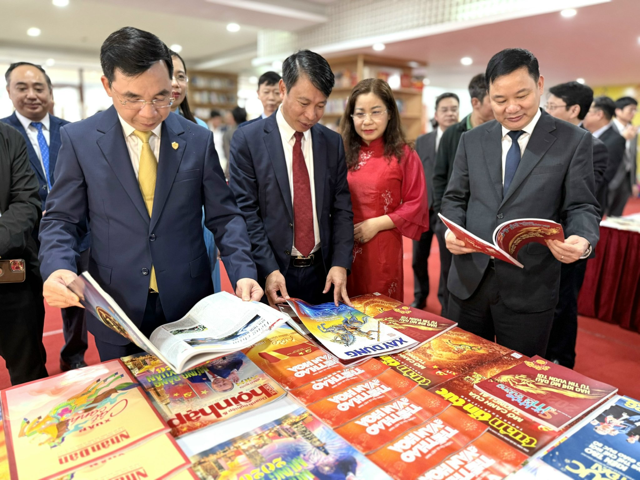 Khai mạc Hội B&aacute;o Xu&acirc;n Ph&uacute; Thọ, Th&aacute;i Nguy&ecirc;n- Ảnh 2.