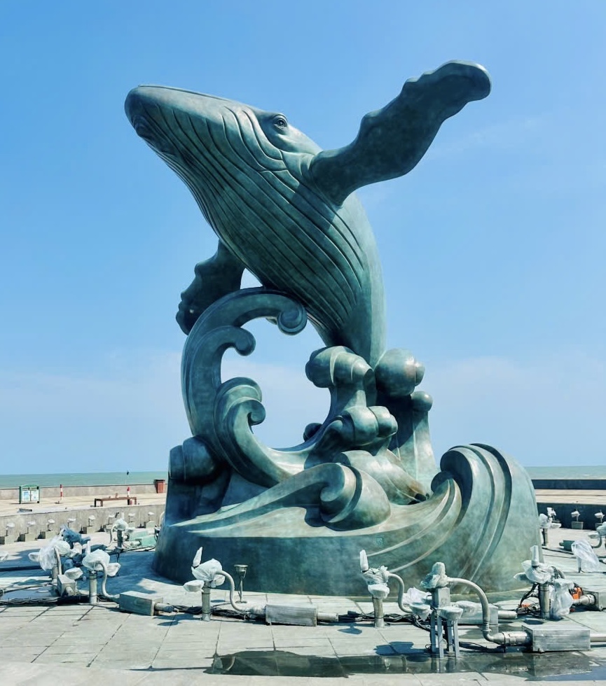 Cá Ông vươn mình - biểu tượng mới làm đẹp diện mạo phố biển Vũng Tàu- Ảnh 14. Cá Ông vươn mình - biểu tượng mới làm đẹp diện mạo phố biển Vũng Tàu- Ảnh 14.