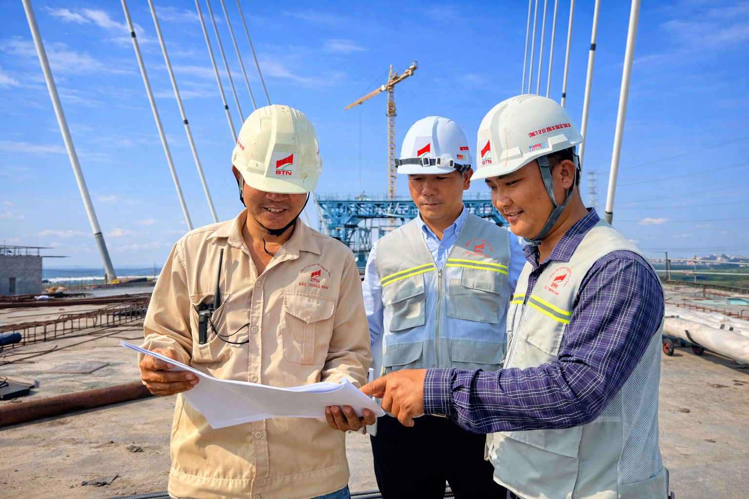 Cầu Phước Khánh tăng tốc thi công, hoàn thiện “mắt xích” cao tốc Bến Lức - Long Thành- Ảnh 7. Cầu Phước Khánh tăng tốc thi công, hoàn thiện “mắt xích” cao tốc Bến Lức - Long Thành- Ảnh 7.