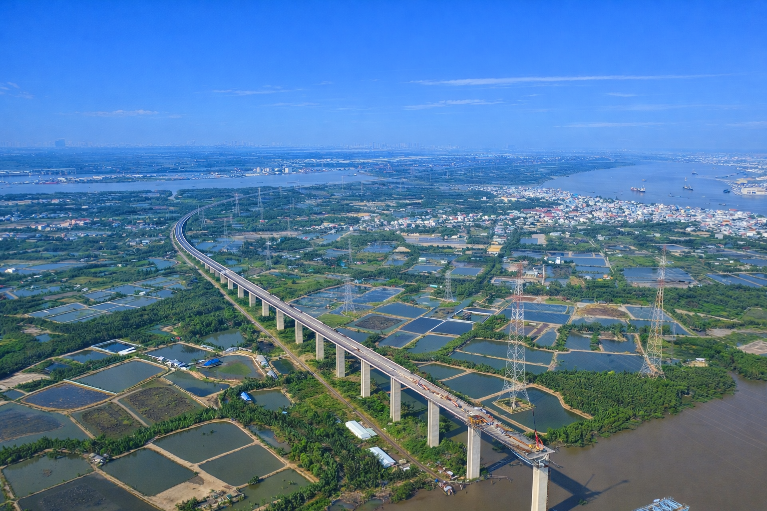 Cầu Phước Khánh tăng tốc thi công, hoàn thiện “mắt xích” cao tốc Bến Lức - Long Thành- Ảnh 14. Cầu Phước Khánh tăng tốc thi công, hoàn thiện “mắt xích” cao tốc Bến Lức - Long Thành- Ảnh 14.