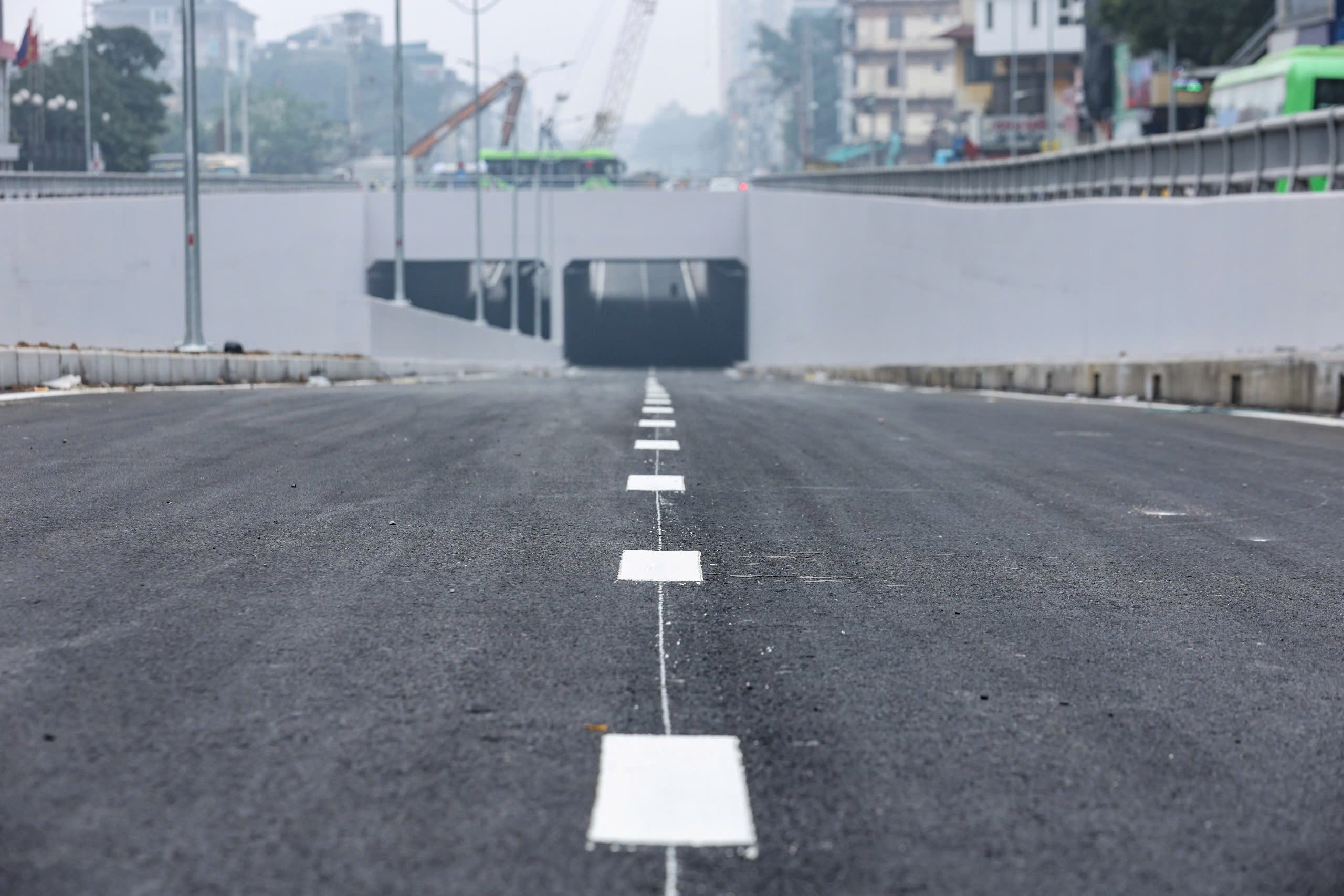 Hầm chui Kim Đồng, V&agrave;nh đai 2,5 đoạn Đầm Hồng - QL1A sẵn s&agrave;ng th&ocirc;ng xe- Ảnh 5.