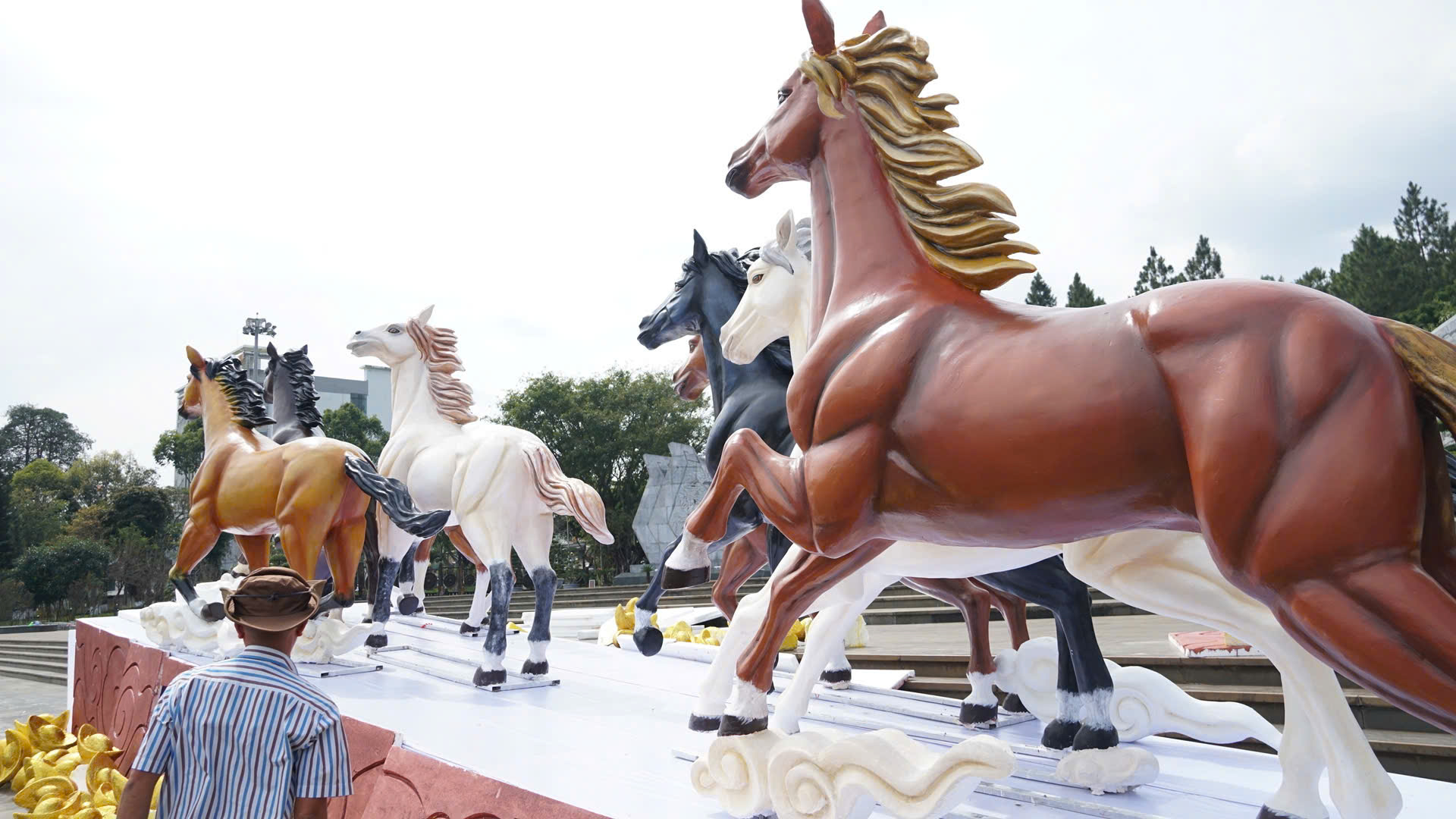 Ngắm linh vật b&aacute;t m&atilde; nay, nhớ về h&agrave;o kh&iacute; T&acirc;y Sơn tam kiệt năm xưa- Ảnh 7.