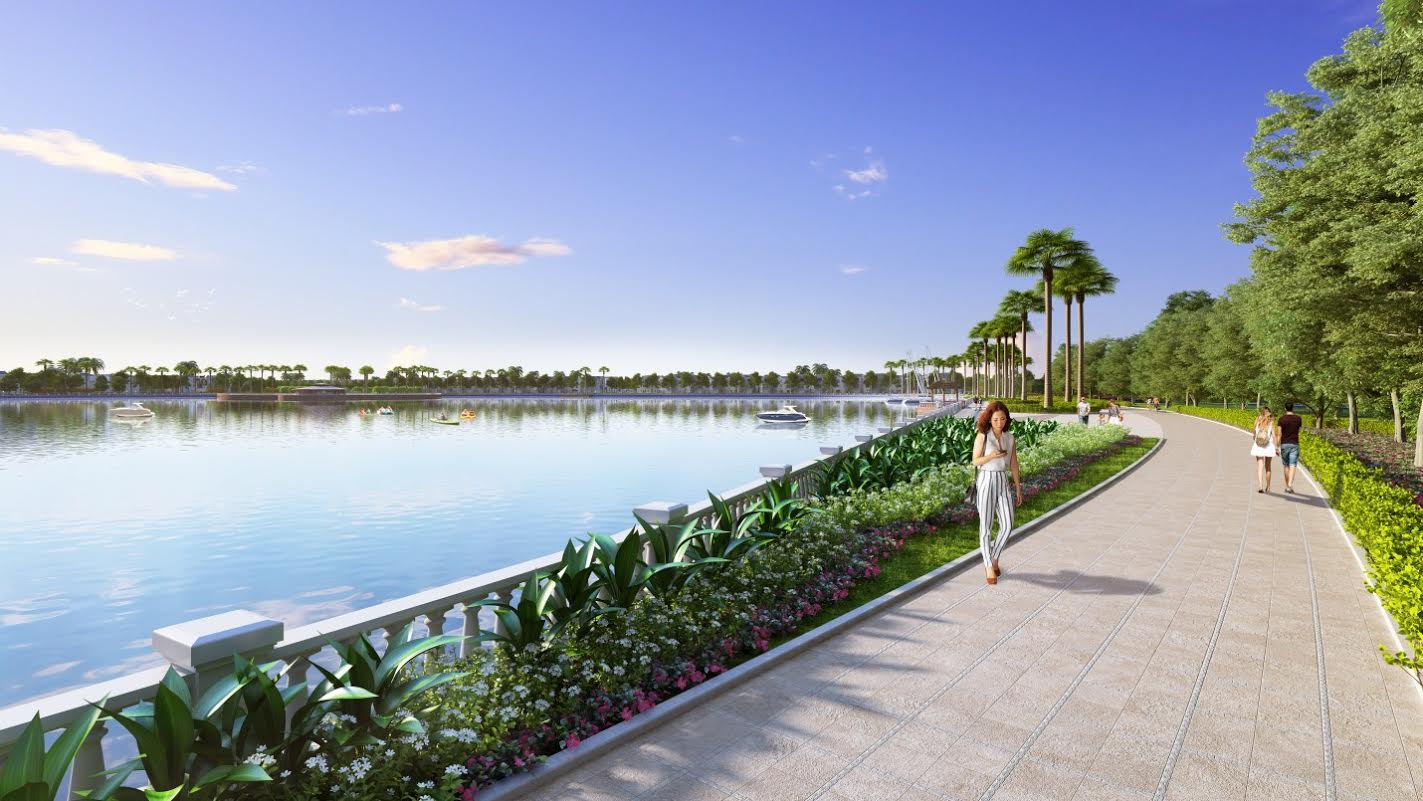 Vingroup tài trợ Hà Nội đầu tư xây dựng 2 hồ điều hòa hỗ trợ tiêu thoát nước mùa mưa- Ảnh 1. Vingroup tài trợ Hà Nội đầu tư xây dựng 2 hồ điều hòa hỗ trợ tiêu thoát nước mùa mưa- Ảnh 1.