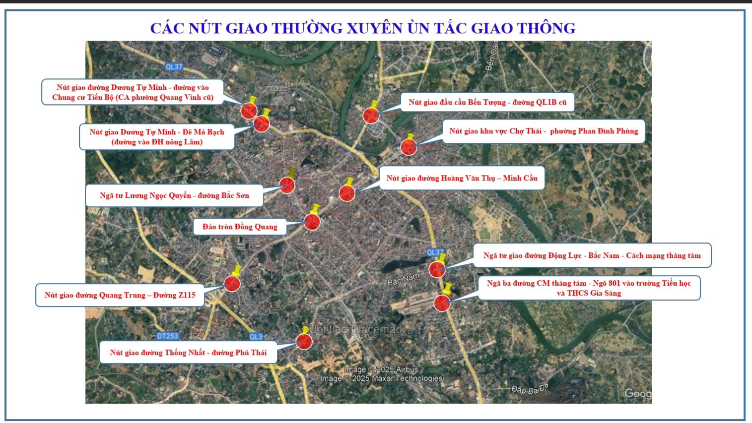 Thái Nguyên tìm lời giải cho bài toán ùn tắc đô thị- Ảnh 1. Thái Nguyên tìm lời giải cho bài toán ùn tắc đô thị- Ảnh 1.