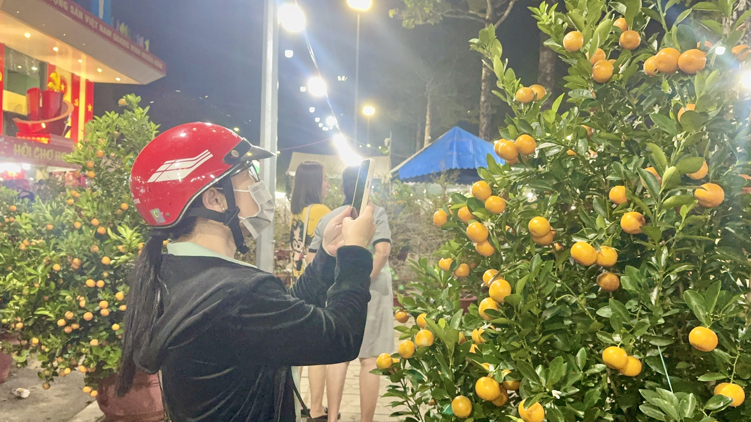 Đồng Nai: Hoa Tết rực rỡ xuống phố, tiểu thương hồi hộp chờ cao điểm mua sắm- Ảnh 10.