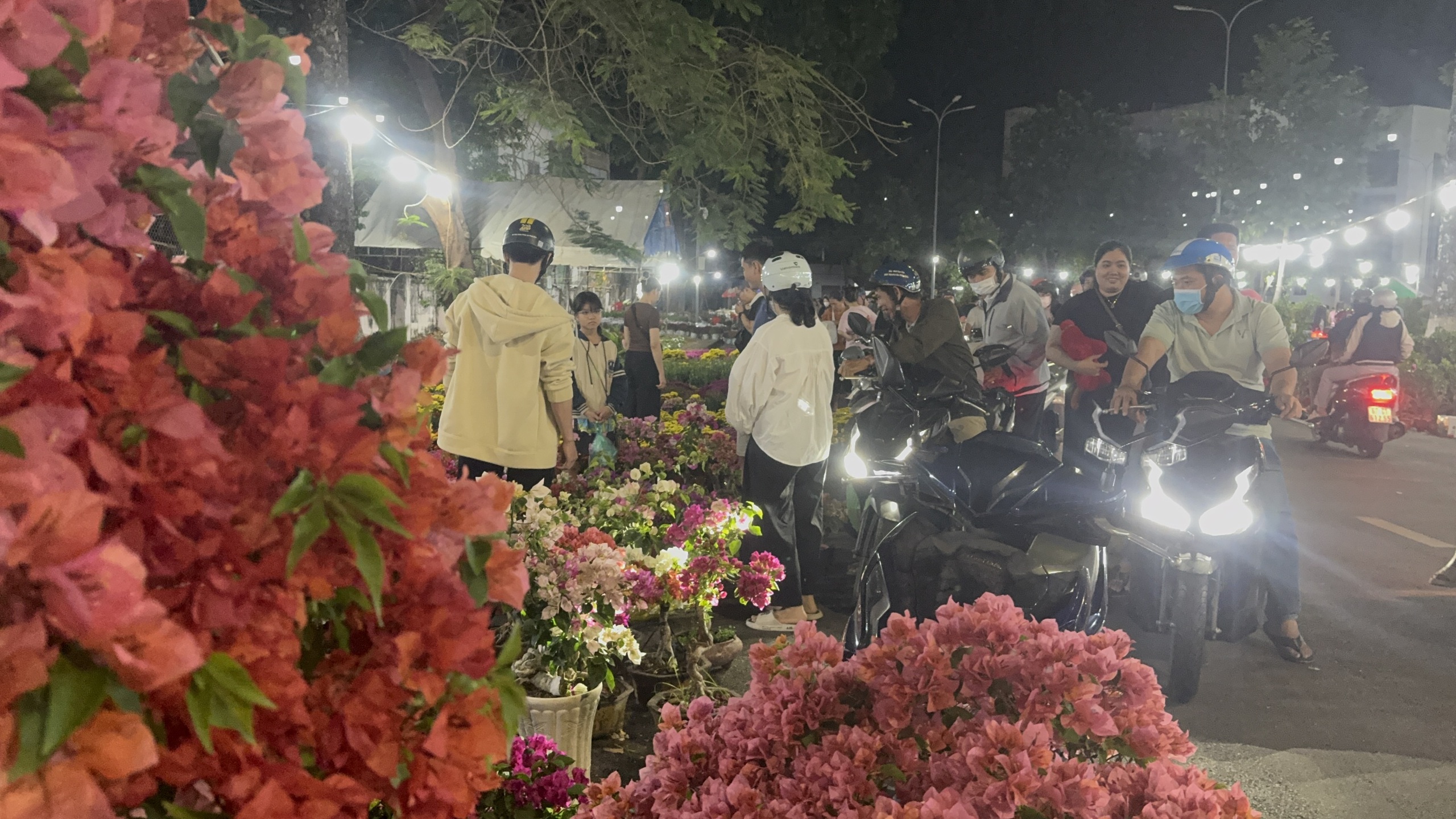 Đồng Nai: Hoa Tết rực rỡ xuống phố, tiểu thương hồi hộp chờ cao điểm mua sắm- Ảnh 5.