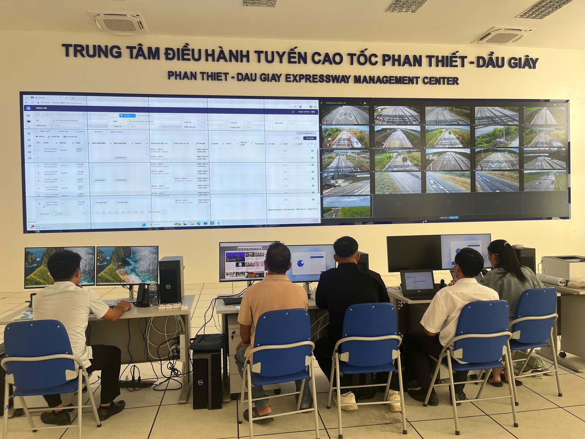 Kiểm tra hệ thống thu ph&iacute; cao tốc hướng TP.HCM - Nha Trang, sẵn s&agrave;ng vận h&agrave;nh từ 2/3- Ảnh 1.