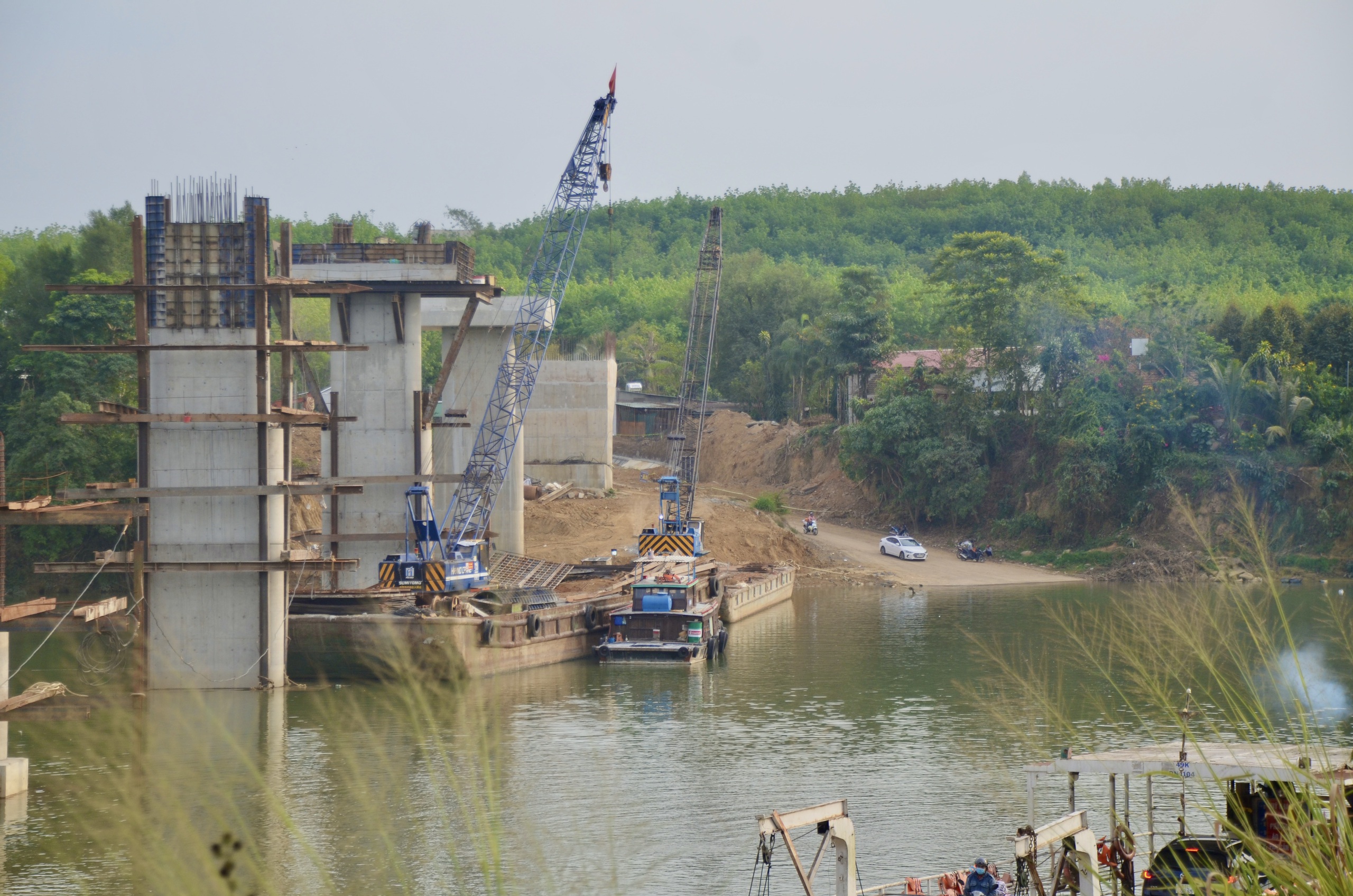 Đồng Nai: Tăng tốc thi c&ocirc;ng, phấn đấu hợp long, th&ocirc;ng xe kỹ thuật cầu Hiếu Li&ecirc;m dịp 30/4- Ảnh 9.