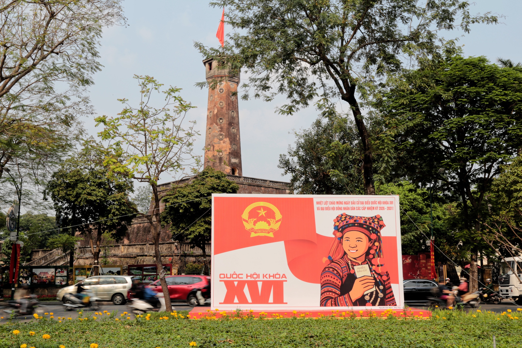 H&agrave; Nội rực rỡ sắc m&agrave;u, sẵn s&agrave;ng cho &ldquo;Ng&agrave;y hội của to&agrave;n d&acirc;n&rdquo;- Ảnh 3.