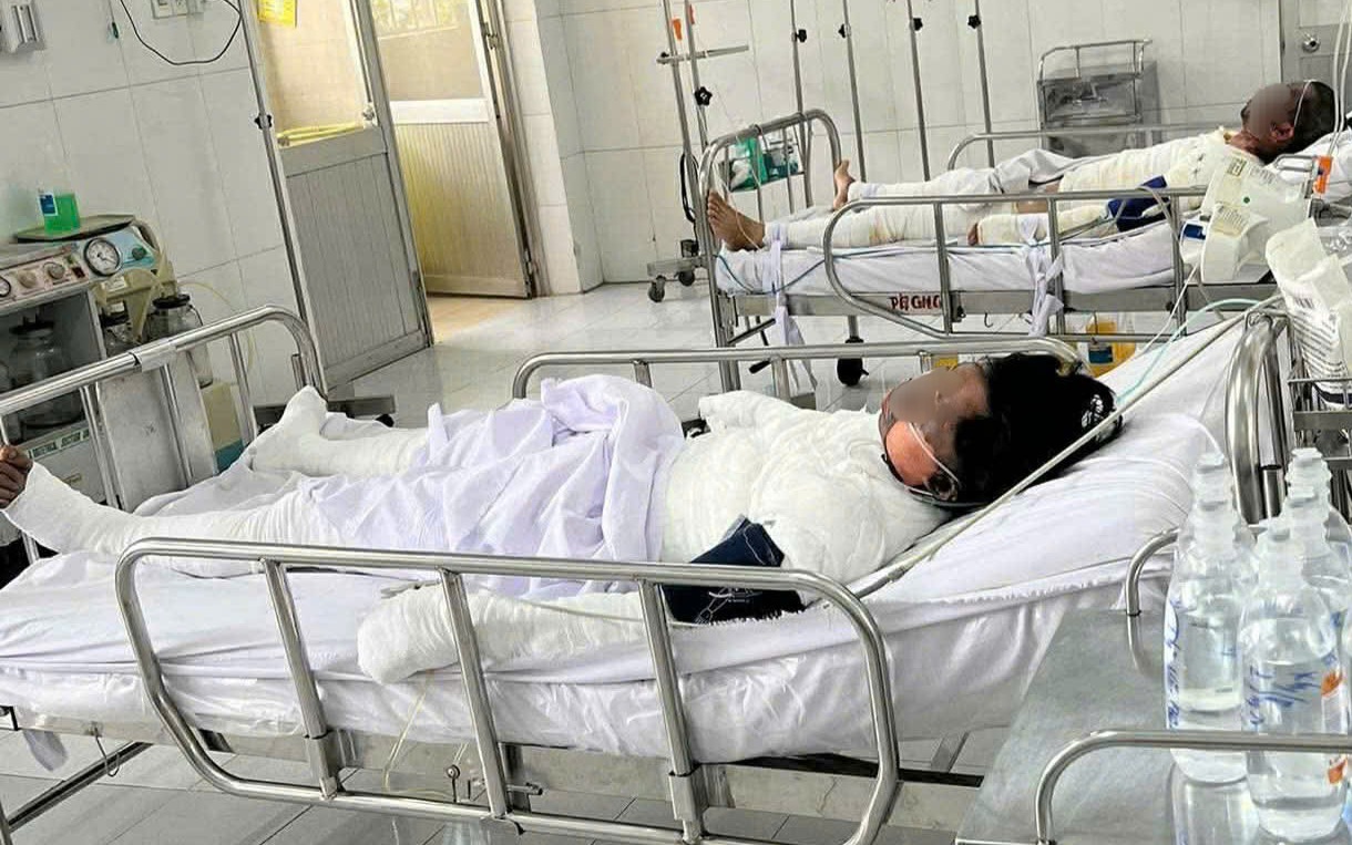 Ch&aacute;y nh&agrave; trong đ&ecirc;m ở L&acirc;m Đồng, vợ chồng bị bỏng nặng