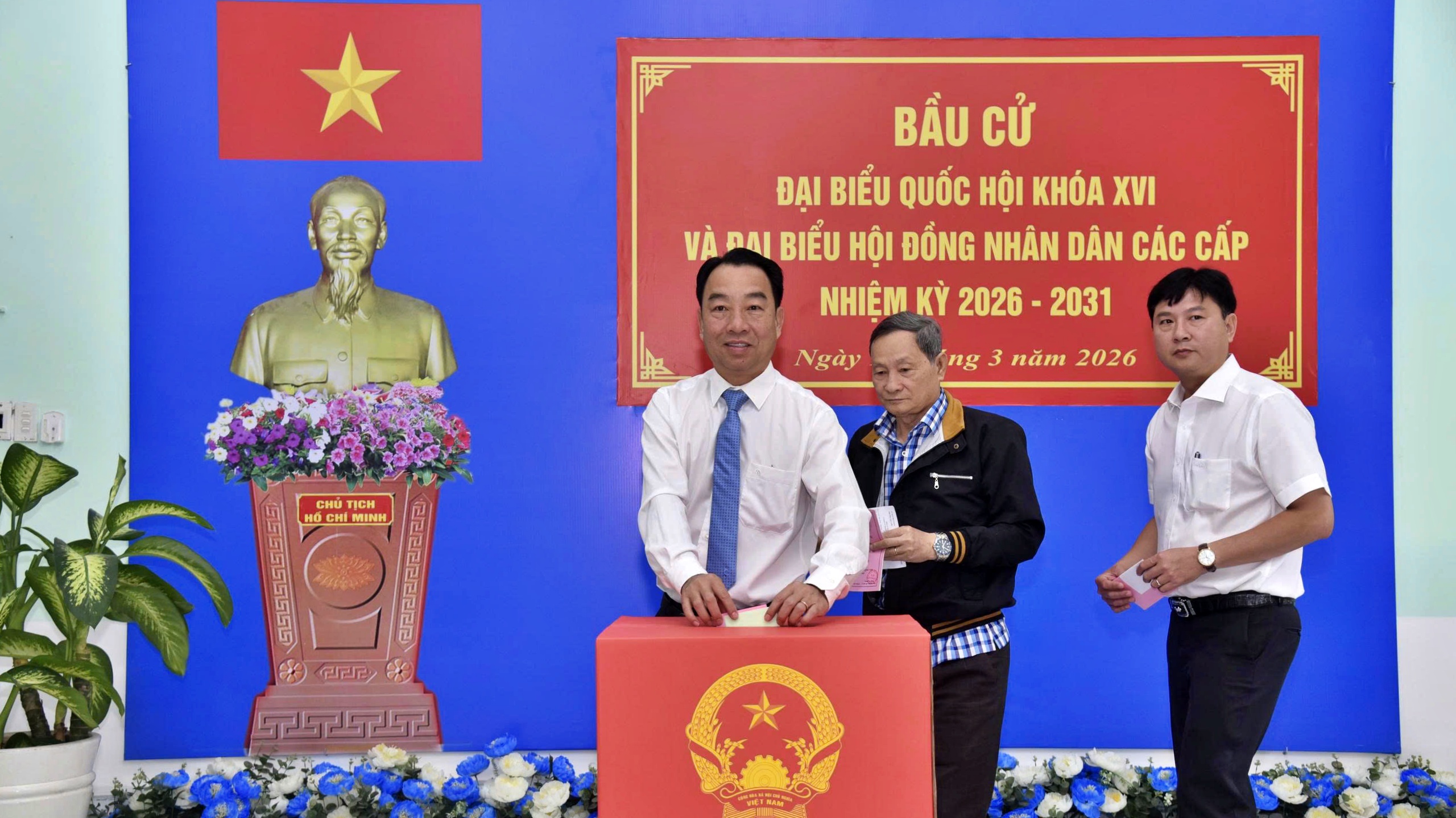 C&agrave; Mau: Cử tri v&ugrave;ng đồng b&agrave;o Khmer n&ocirc; nức đi bầu cử- Ảnh 3.