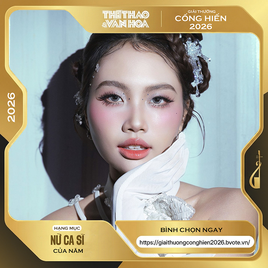 Hòa Minzy, CongB nhận tấm vé vào thẳng Top 5 đề cử Giải Âm nhạc Cống hiến 2026- Ảnh 9. Hòa Minzy, CongB nhận tấm vé vào thẳng Top 5 đề cử Giải Âm nhạc Cống hiến 2026- Ảnh 9.