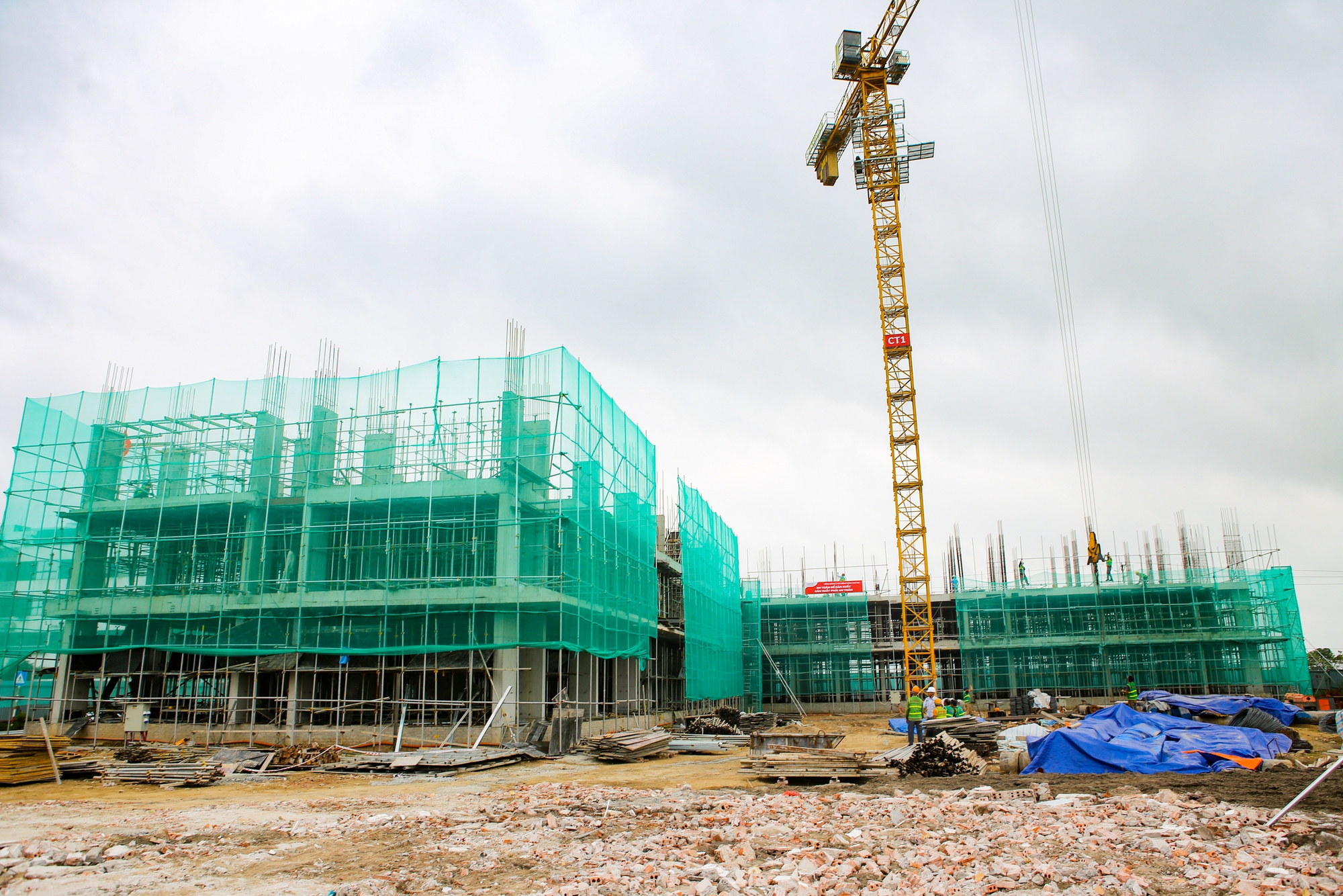 Chạy đua tiến độ trên công trường dự án nhà ở xã hội gần 700 tỷ đồng ở Hưng Yên- Ảnh 2. Chạy đua tiến độ trên công trường dự án nhà ở xã hội gần 700 tỷ đồng ở Hưng Yên- Ảnh 2.