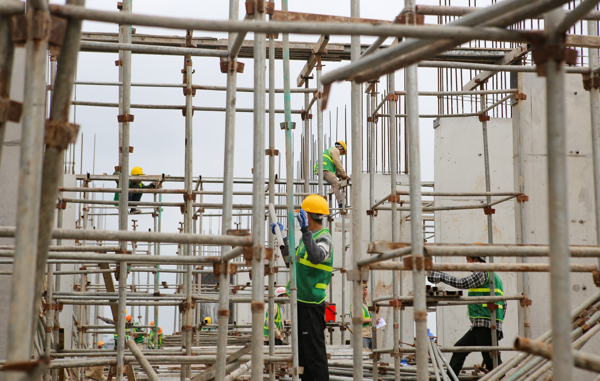 Chạy đua tiến độ trên công trường dự án nhà ở xã hội gần 700 tỷ đồng ở Hưng Yên- Ảnh 9. Chạy đua tiến độ trên công trường dự án nhà ở xã hội gần 700 tỷ đồng ở Hưng Yên- Ảnh 9.