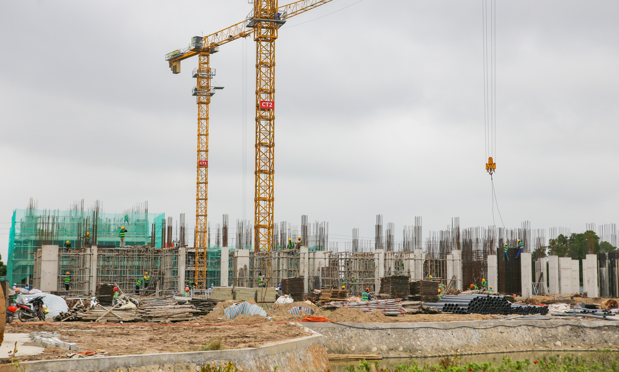 Chạy đua tiến độ trên công trường dự án nhà ở xã hội gần 700 tỷ đồng ở Hưng Yên- Ảnh 19. Chạy đua tiến độ trên công trường dự án nhà ở xã hội gần 700 tỷ đồng ở Hưng Yên- Ảnh 19.