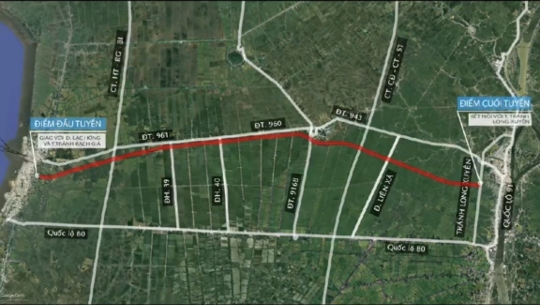 An Giang thống nhất x&acirc;y dựng đường nối Long Xuy&ecirc;n - Rạch Gi&aacute; 16.000 tỷ đồng- Ảnh 1.