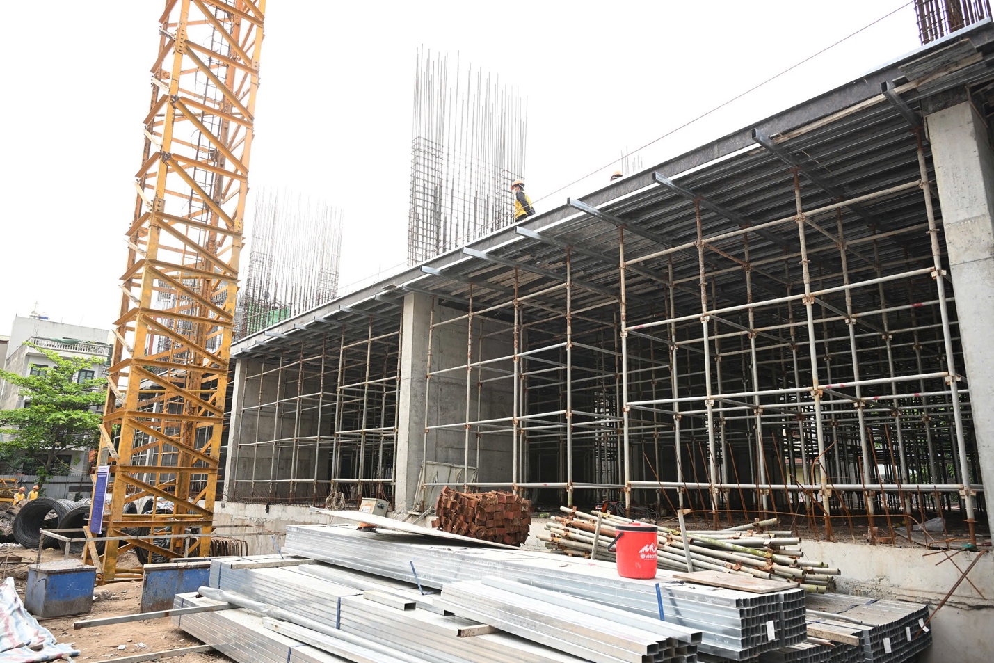 Loạt dự án nhà ở xã hội ở Hà Nội tăng tốc thi công, sẵn sàng “về đích sớm”- Ảnh 3.