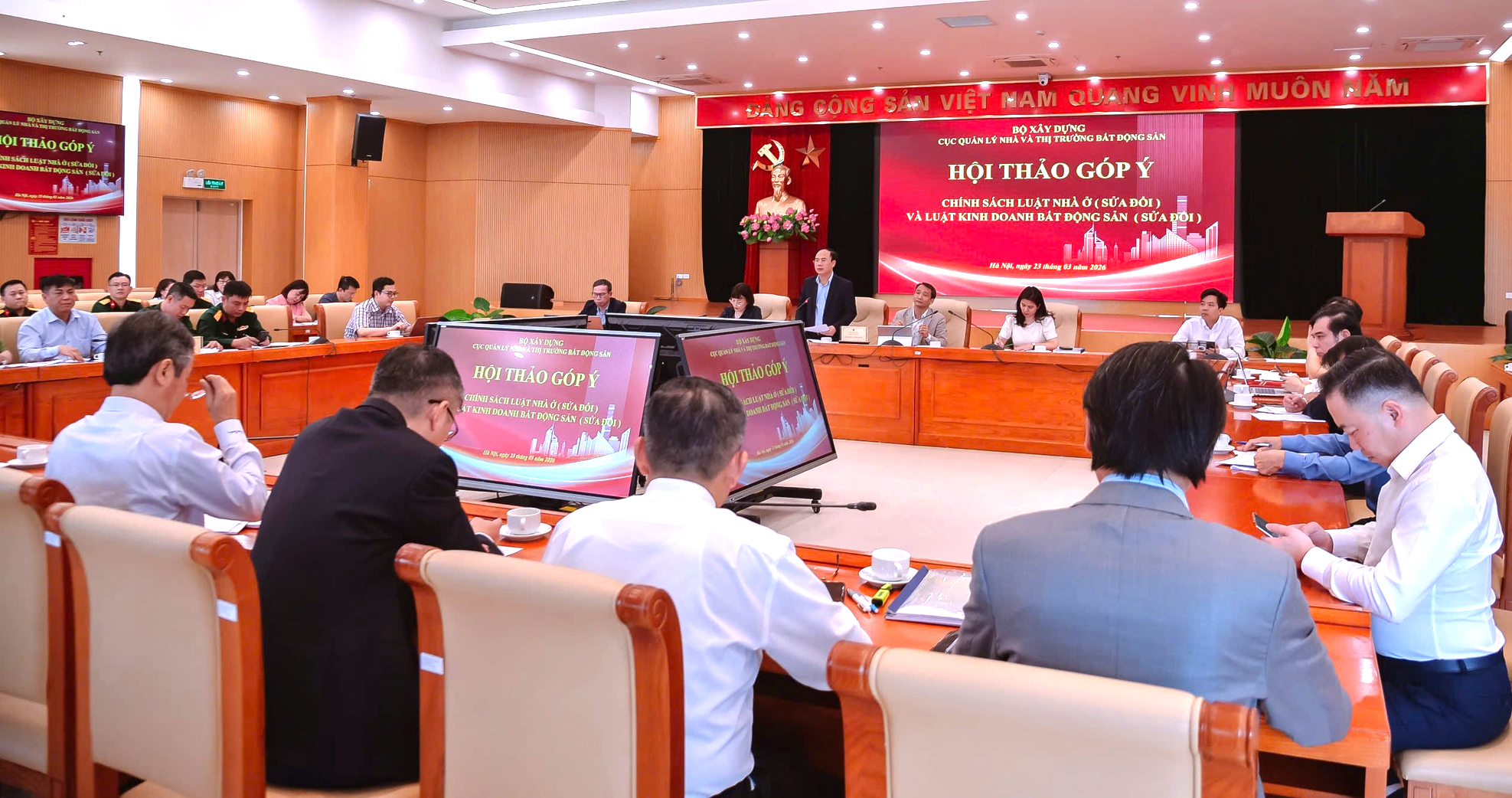 Lấy ý kiến góp ý dự thảo Luật Nhà ở, Luật Kinh doanh Bất động sản (sửa đổi)- Ảnh 2.