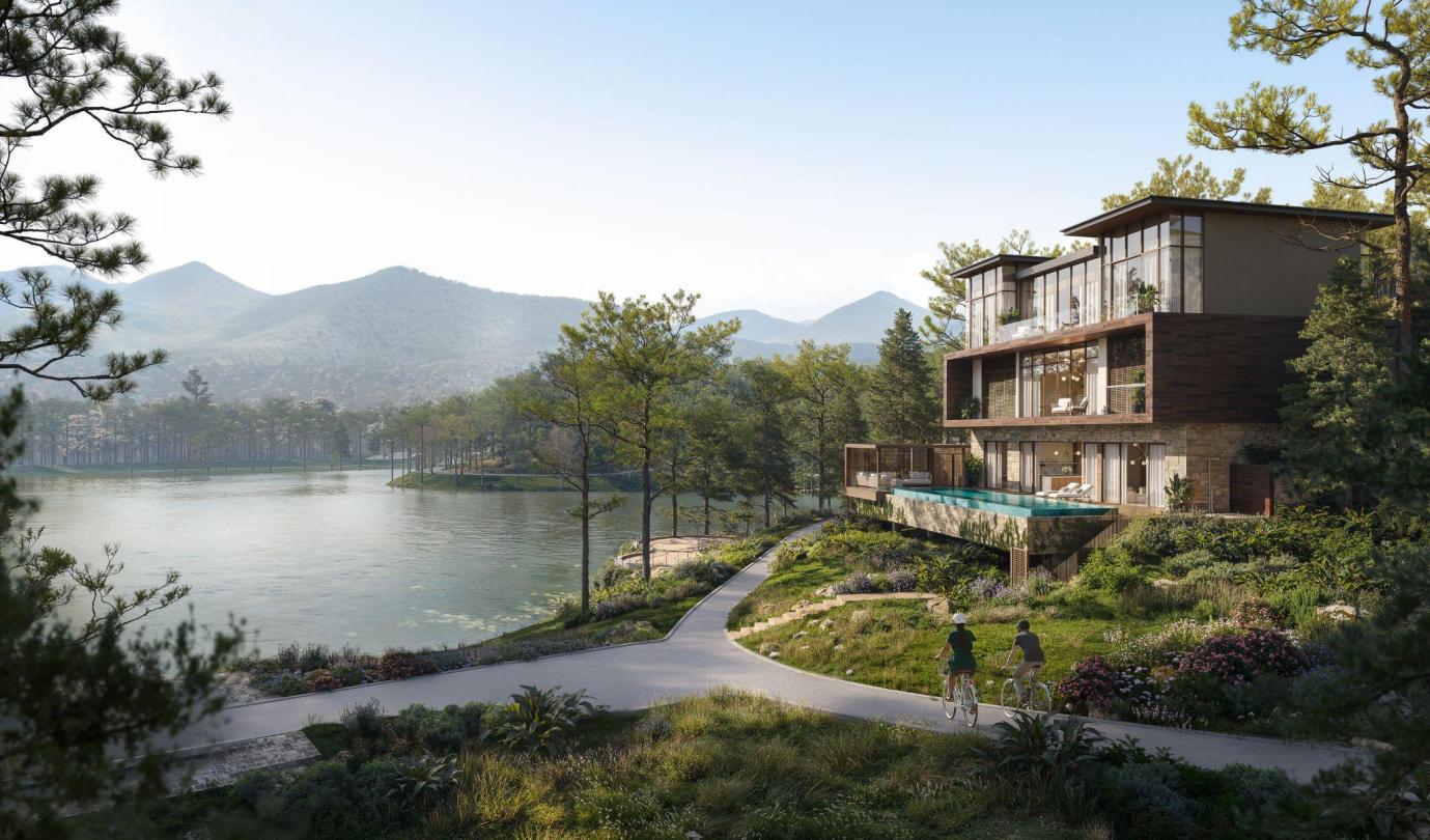 Lakeside Residences: Kiến tr&uacute;c tinh tuyển giữa cảnh quan thung lũng đa tầng- Ảnh 1.