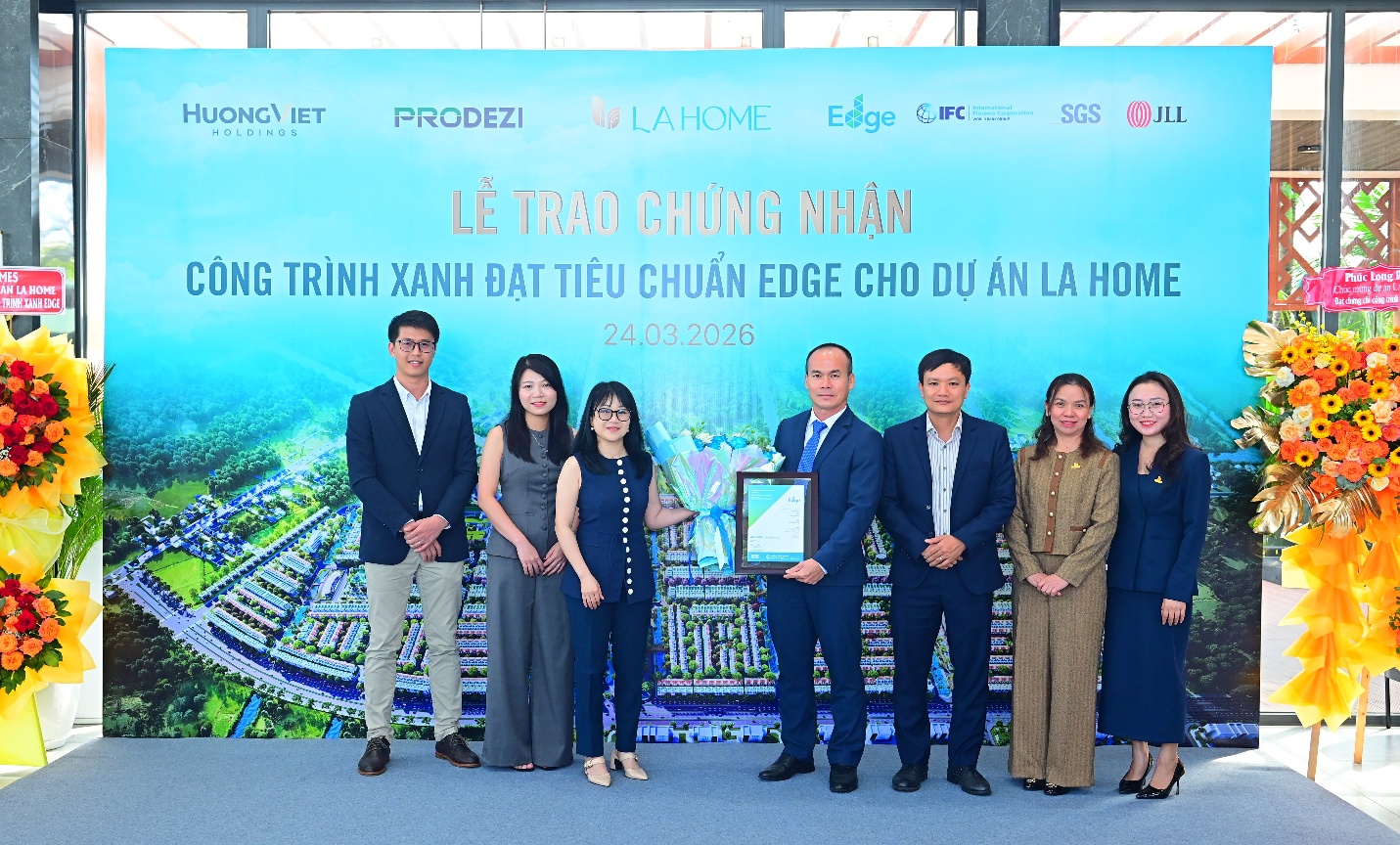 LA Home nhận chứng chỉ xanh EDGE, khẳng định tiêu chuẩn phát triển bền vững- Ảnh 1.