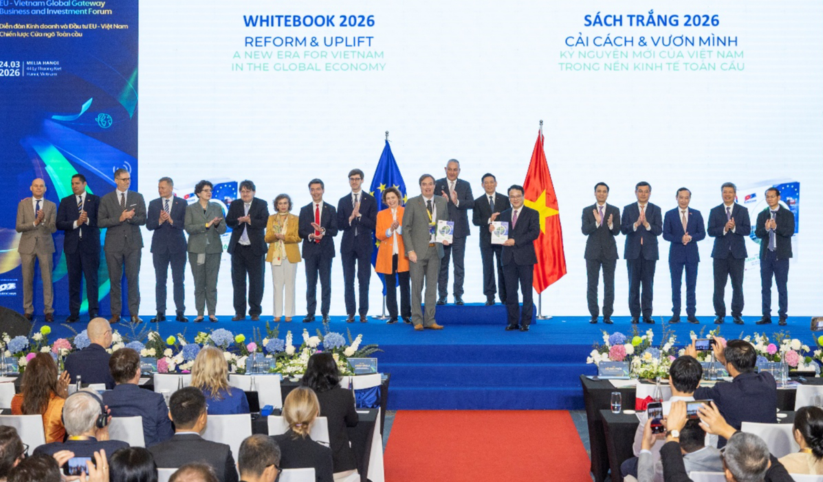 EuroCham ra mắt S&aacute;ch Trắng 2026: Định vị Việt Nam cho l&agrave;n s&oacute;ng đầu tư ch&acirc;u &Acirc;u tiếp theo- Ảnh 1.