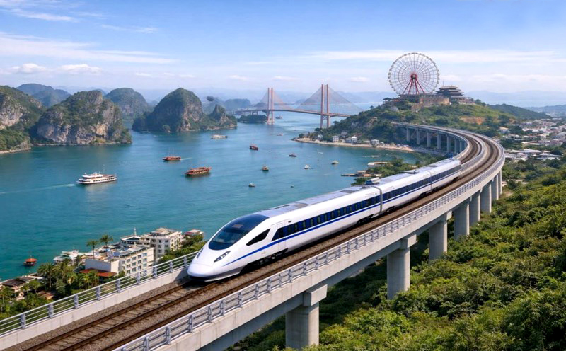 Bất động sản Vân Đồn đón sóng đường sắt cao tốc Hà Nội - Quảng Ninh- Ảnh 1. Bất động sản Vân Đồn đón sóng đường sắt cao tốc Hà Nội - Quảng Ninh- Ảnh 1.