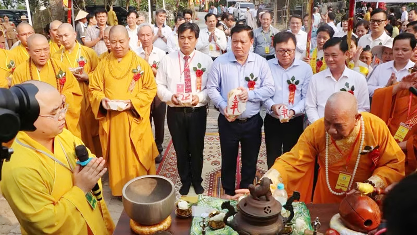 Khởi c&ocirc;ng x&acirc;y dựng Ch&ugrave;a Da ở Nghệ An, nơi thờ tự hơn 500 nh&agrave; b&aacute;o - liệt sĩ- Ảnh 3.
