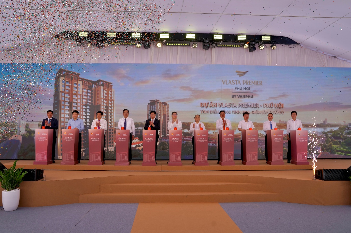 Văn Phú khởi công dự án Vlasta Premier - Phú Hội tại trung tâm phố đi bộ Huế- Ảnh 1.