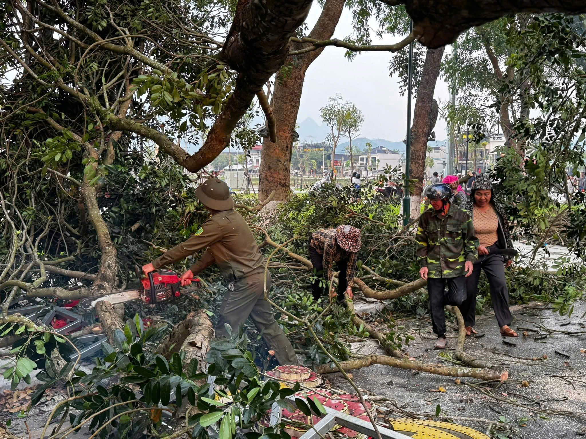 D&ocirc;ng lốc tại L&agrave;o Cai l&agrave;m 3 người bị thương, hơn 4.100 nh&agrave; d&acirc;n tốc m&aacute;i- Ảnh 1.