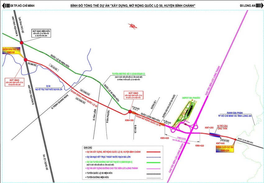 Cận cảnh quốc lộ 50 gần hoàn thiện, chờ gỡ nút thắt cuối cùng- Ảnh 15. Cận cảnh quốc lộ 50 gần hoàn thiện, chờ gỡ nút thắt cuối cùng- Ảnh 15.
