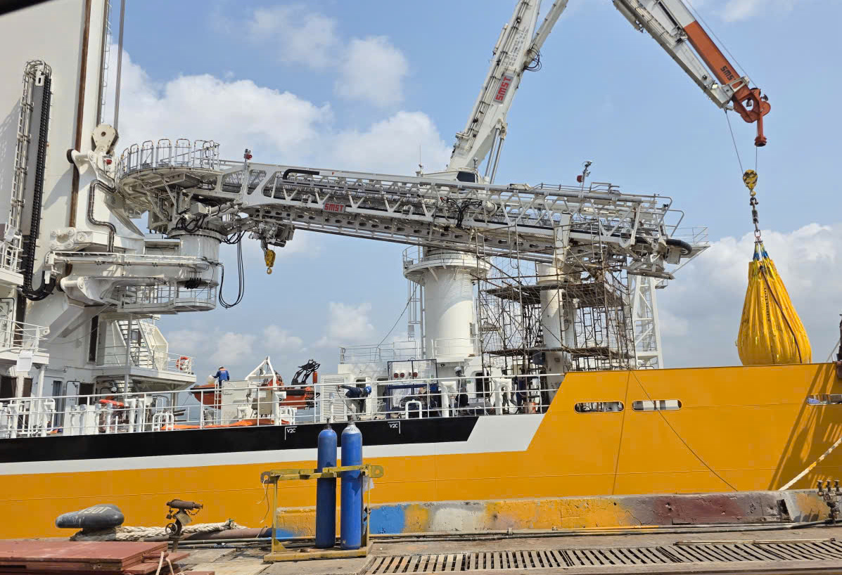 Bên trong “khách sạn nổi” phục vụ điện gió ngoài khơi- Ảnh 2. Bên trong “khách sạn nổi” phục vụ điện gió ngoài khơi- Ảnh 2.