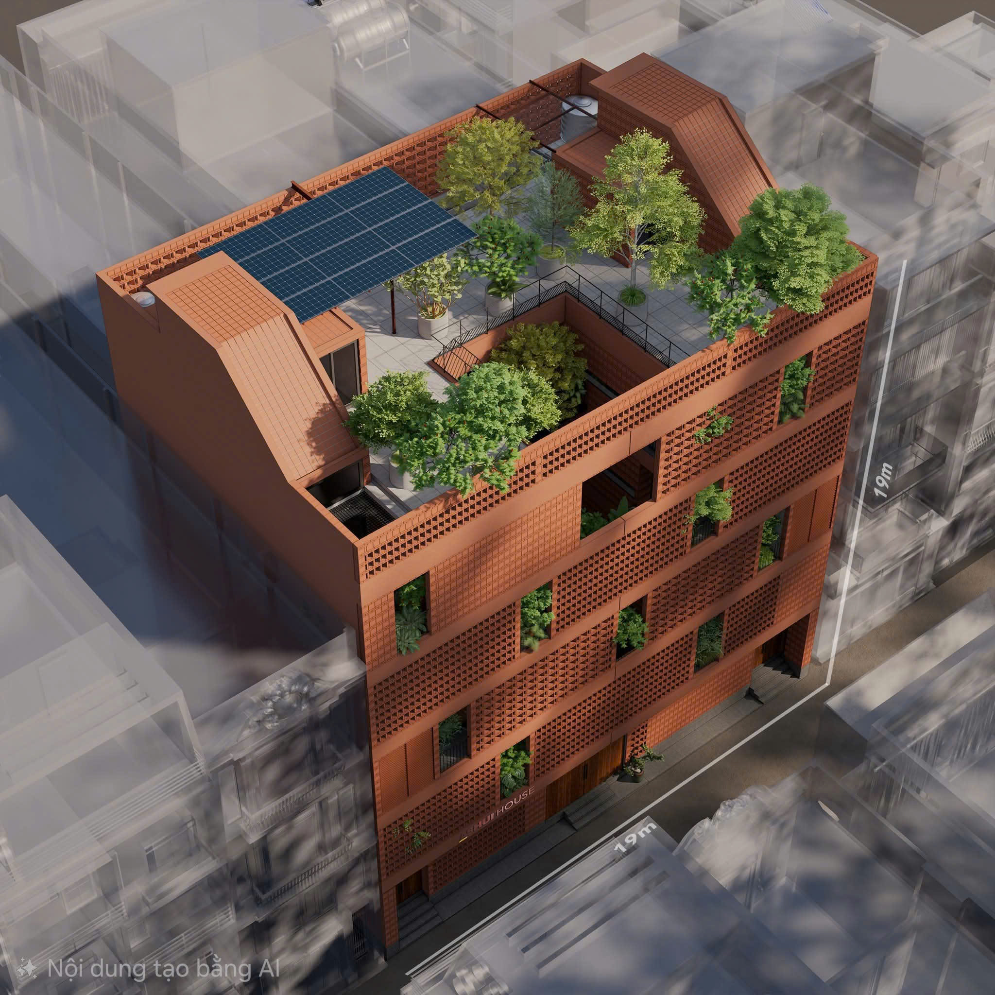 Định vị bản sắc từ vật liệu gạch, ng&oacute;i- Ảnh 3.