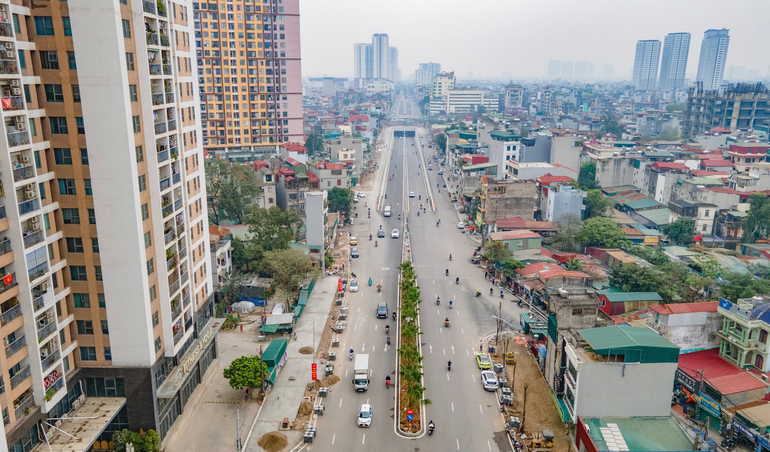 H&agrave; Nội: Cận cảnh đường V&agrave;nh đai 2,5 đoạn Đầm Hồng - QL1A vừa th&ocirc;ng xe- Ảnh 4.