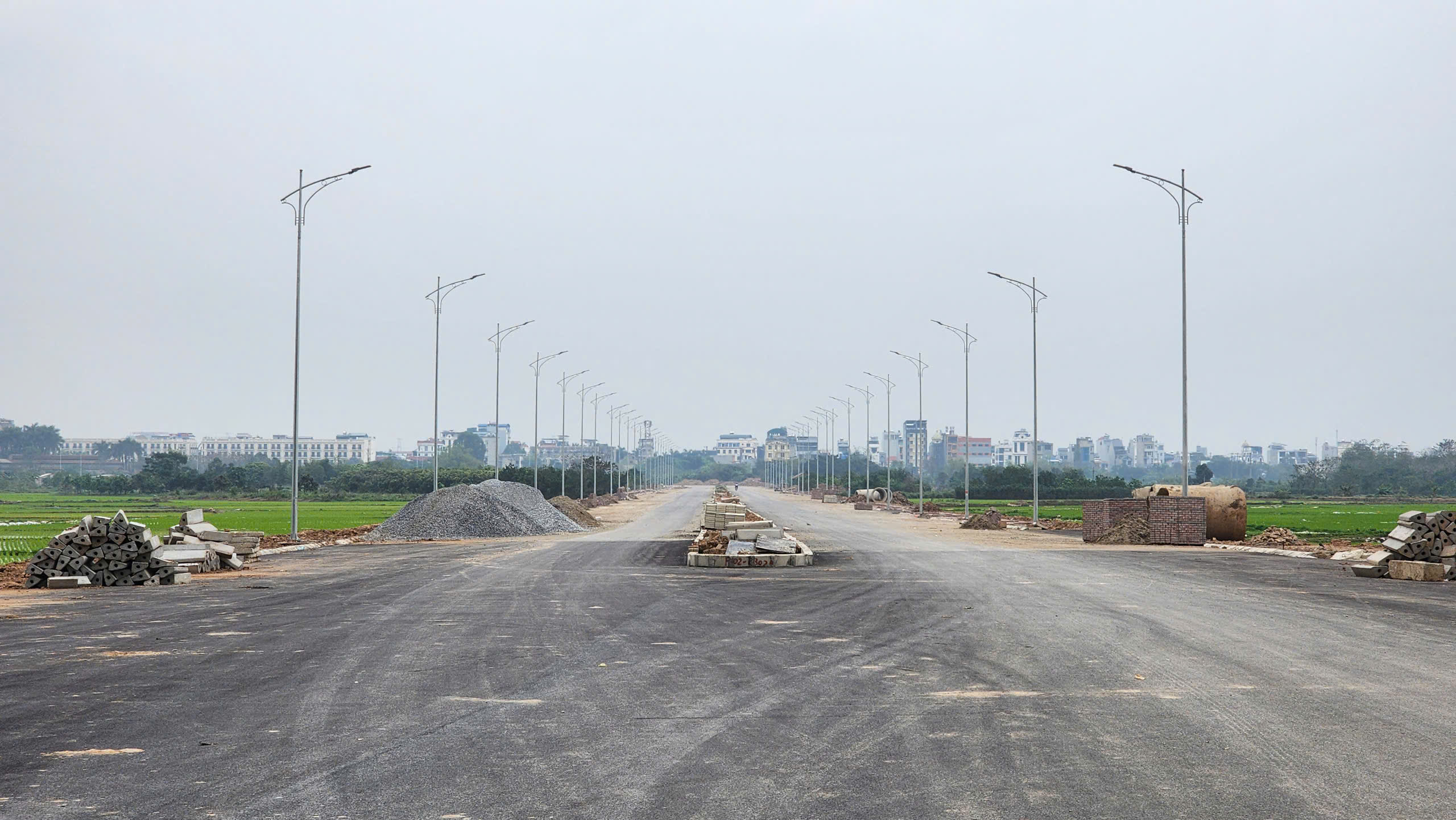 Cận cảnh tuyến đường hơn 460 tỷ đồng ở Bắc Ninh sau gần một năm thi công- Ảnh 10. Cận cảnh tuyến đường hơn 460 tỷ đồng ở Bắc Ninh sau gần một năm thi công- Ảnh 10.