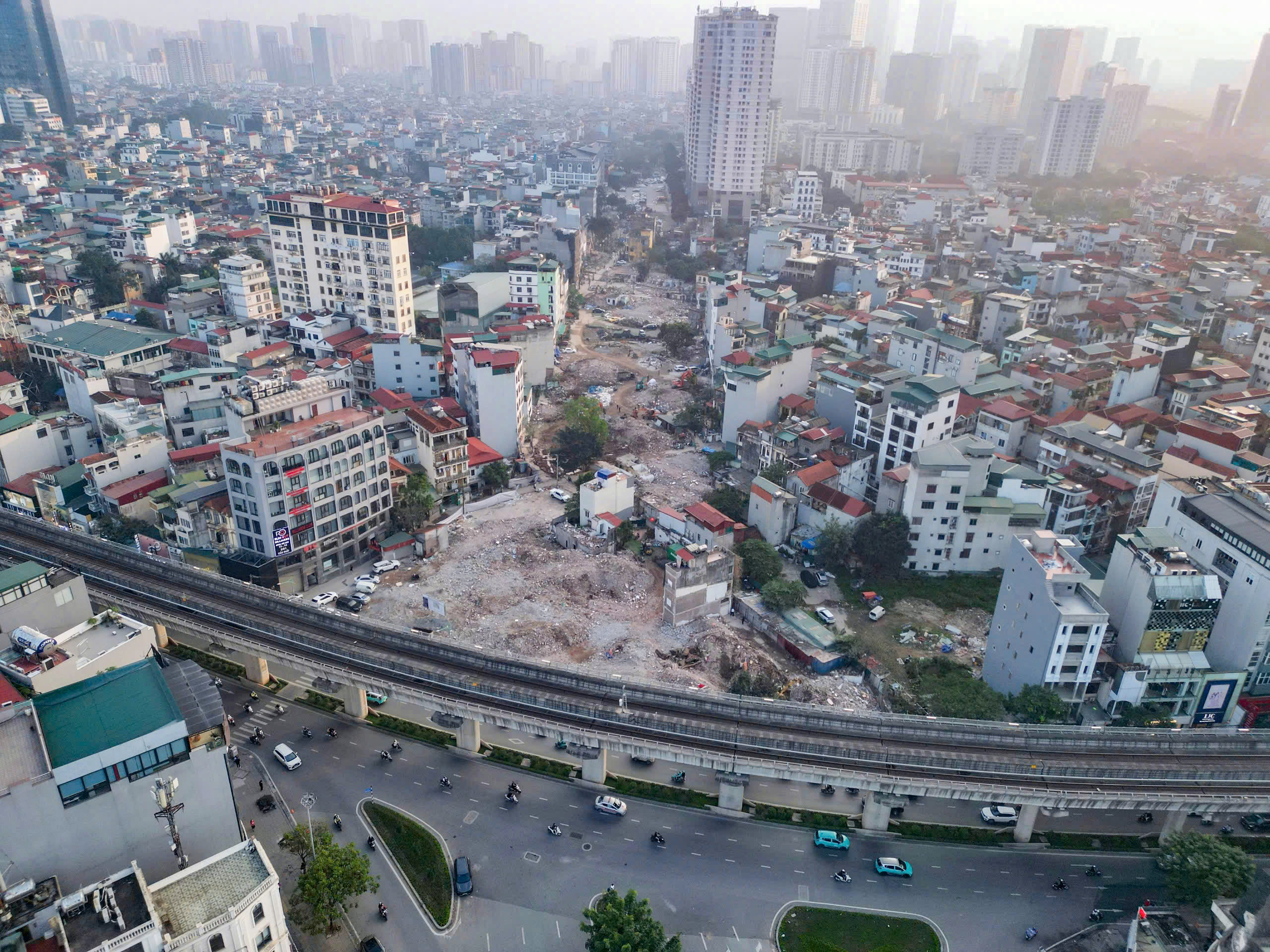 H&agrave; Nội: Cận cảnh đường V&agrave;nh đai 2,5 đoạn Đầm Hồng - QL1A vừa th&ocirc;ng xe- Ảnh 14.