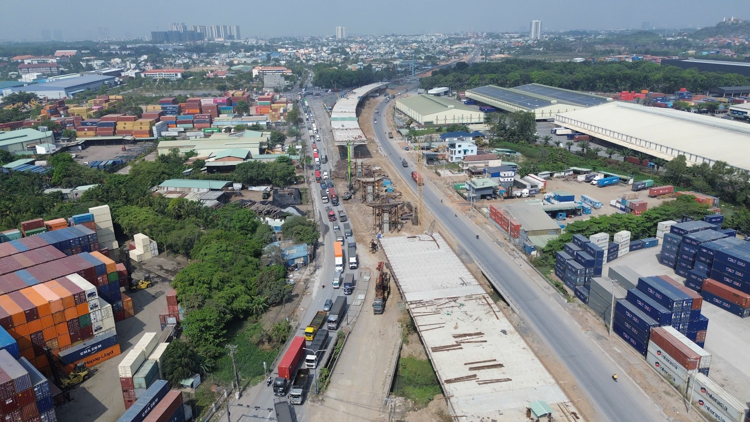 Bộ trưởng Trần Hồng Minh kiểm tra V&agrave;nh đai 3 v&agrave; cao tốc TP.HCM - Long Th&agrave;nh - Dầu Gi&acirc;y- Ảnh 3.