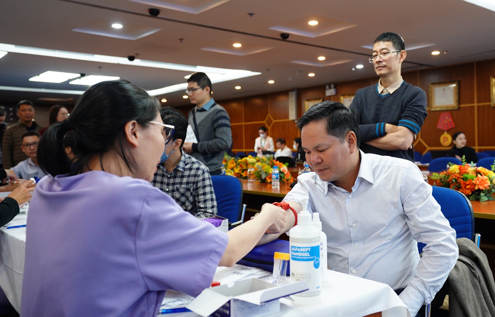 Công đoàn Xây dựng lan tỏa thông điệp sống khỏe đến người lao động- Ảnh 1. Công đoàn Xây dựng lan tỏa thông điệp sống khỏe đến người lao động- Ảnh 1.