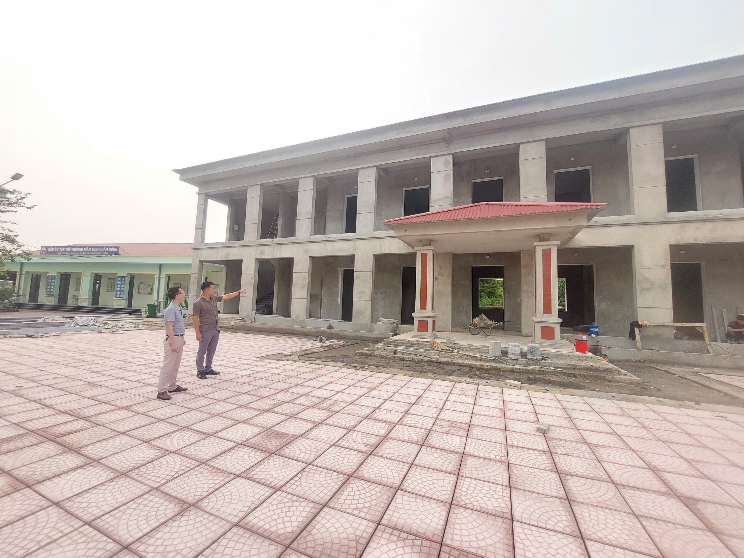 Vượt khó đẩy nhanh tiến độ thi công các dự án trường học ở Phú Thọ- Ảnh 3. Vượt khó đẩy nhanh tiến độ thi công các dự án trường học ở Phú Thọ- Ảnh 3.