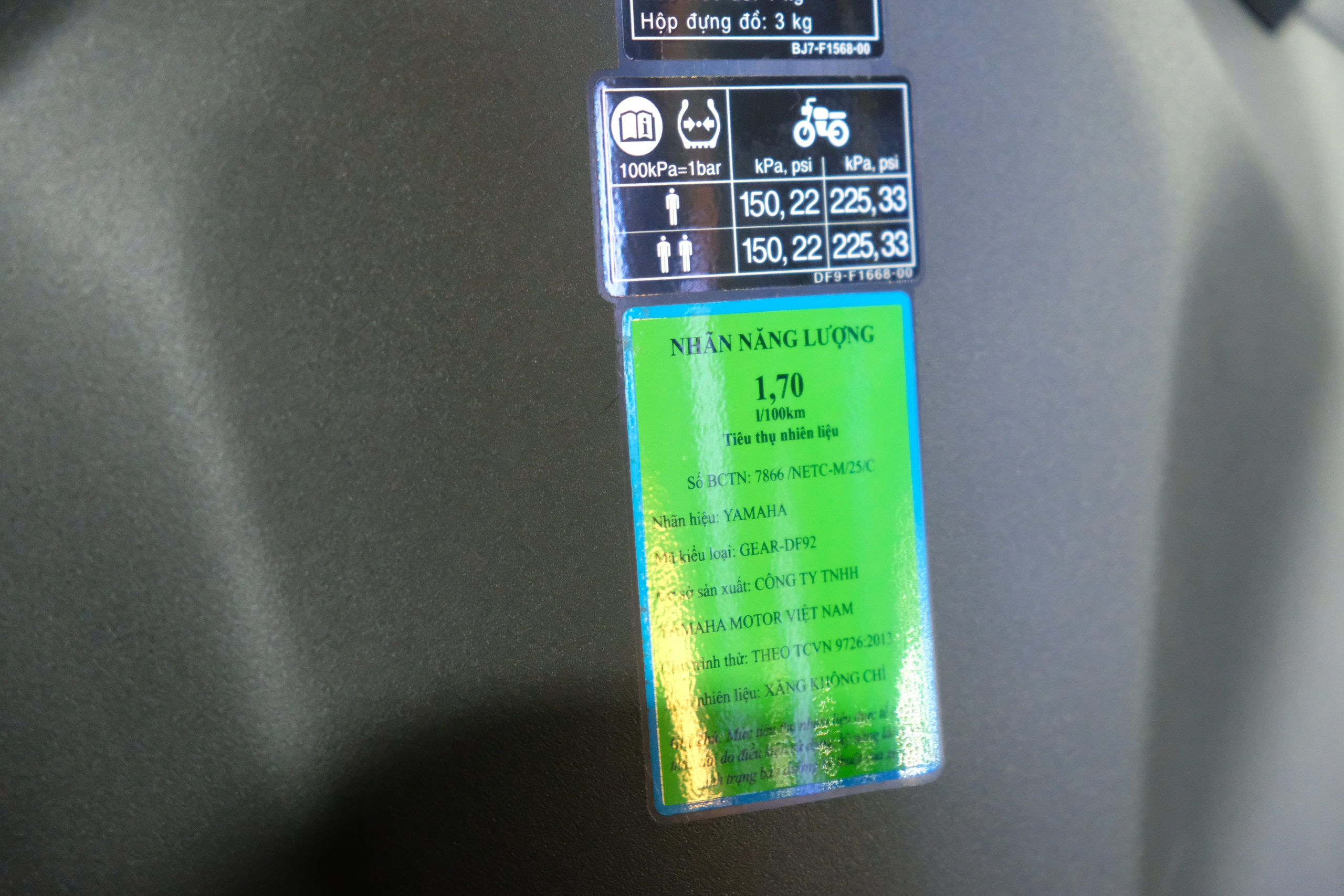 Yamaha Gear 125 Hybrid ra mắt tại Việt Nam, giá từ 30 triệu đồng- Ảnh 9. Yamaha Gear 125 Hybrid ra mắt tại Việt Nam, giá từ 30 triệu đồng- Ảnh 9.