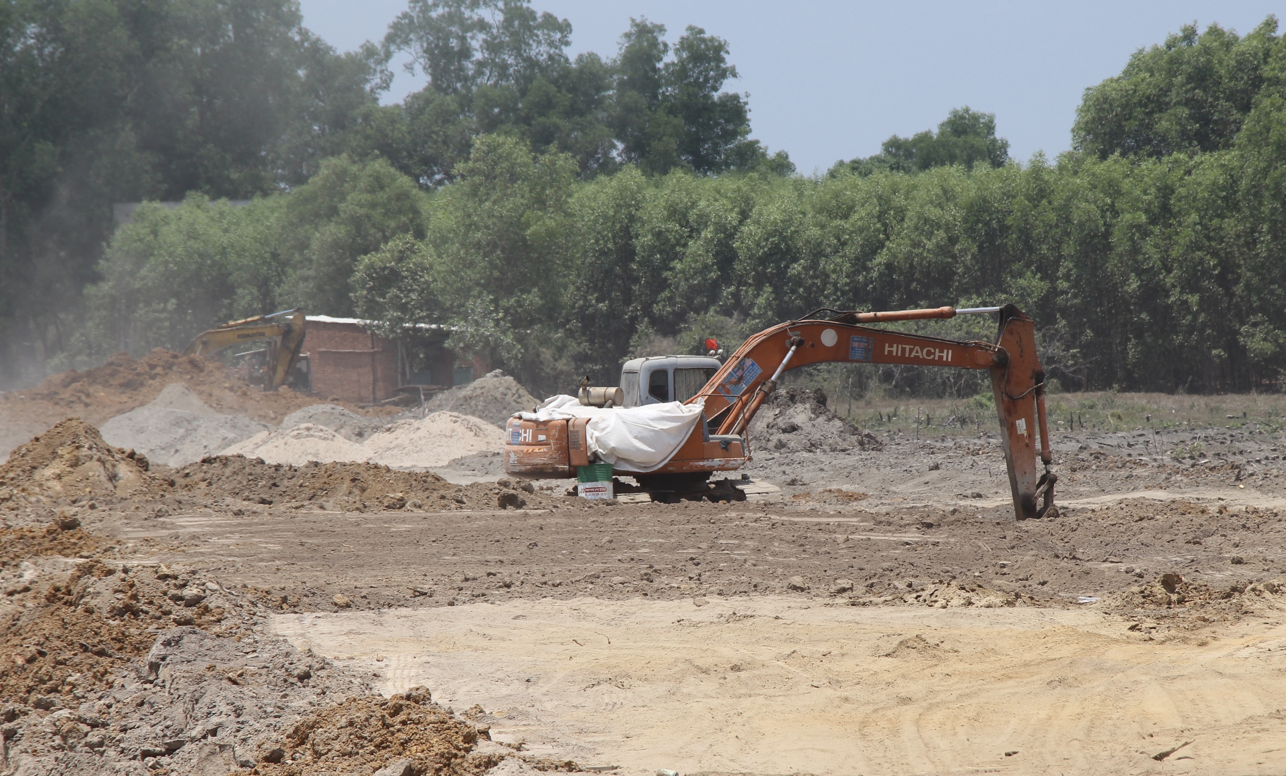 Vượt nắng mở trục đường 25C kết nối vào sân bay Long Thành- Ảnh 8. Vượt nắng mở trục đường 25C kết nối vào sân bay Long Thành- Ảnh 8.