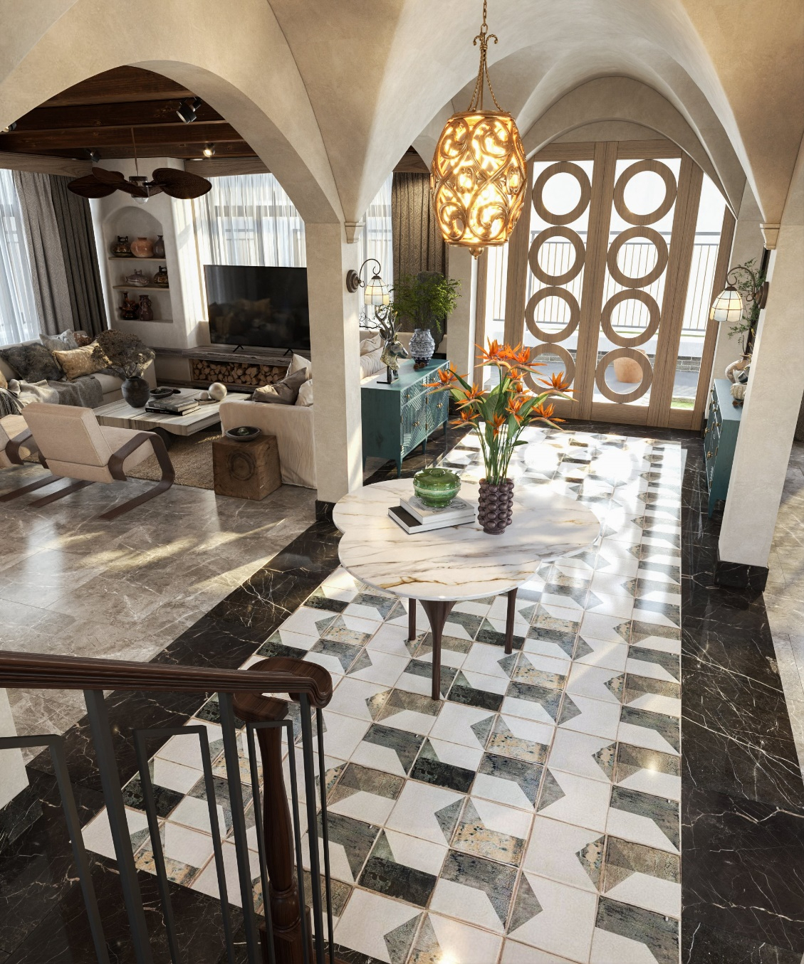 Nội thất đen - trắng: Khi sự tối giản đòi hỏi chiều sâu thiết kế- Ảnh 8.